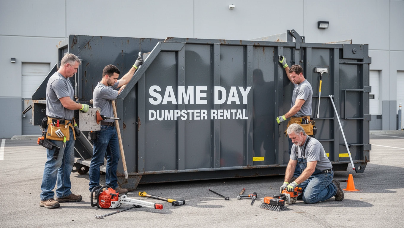 Same Day Dumpster Rental