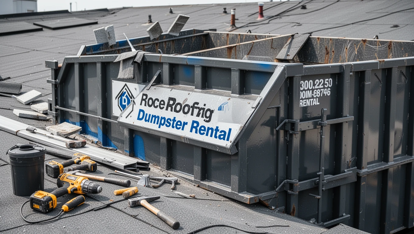 Roofing Dumpster Rental